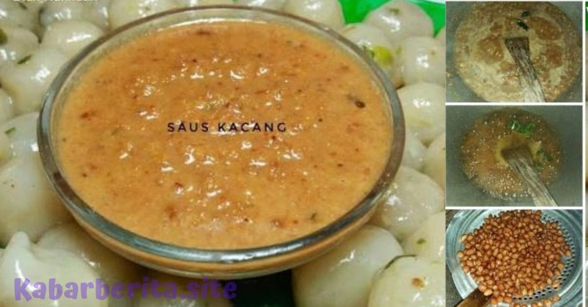 Resep Saus Kacang enaak (Bisa Untuk Cilok, Siomay, Batagor, Sate). Simpan Kulkas Biar Awet