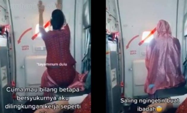 Viral-Video-Pramugari-Salat-di-Pesawat-Netizen-Idaman-Banget-Mbaknya-1