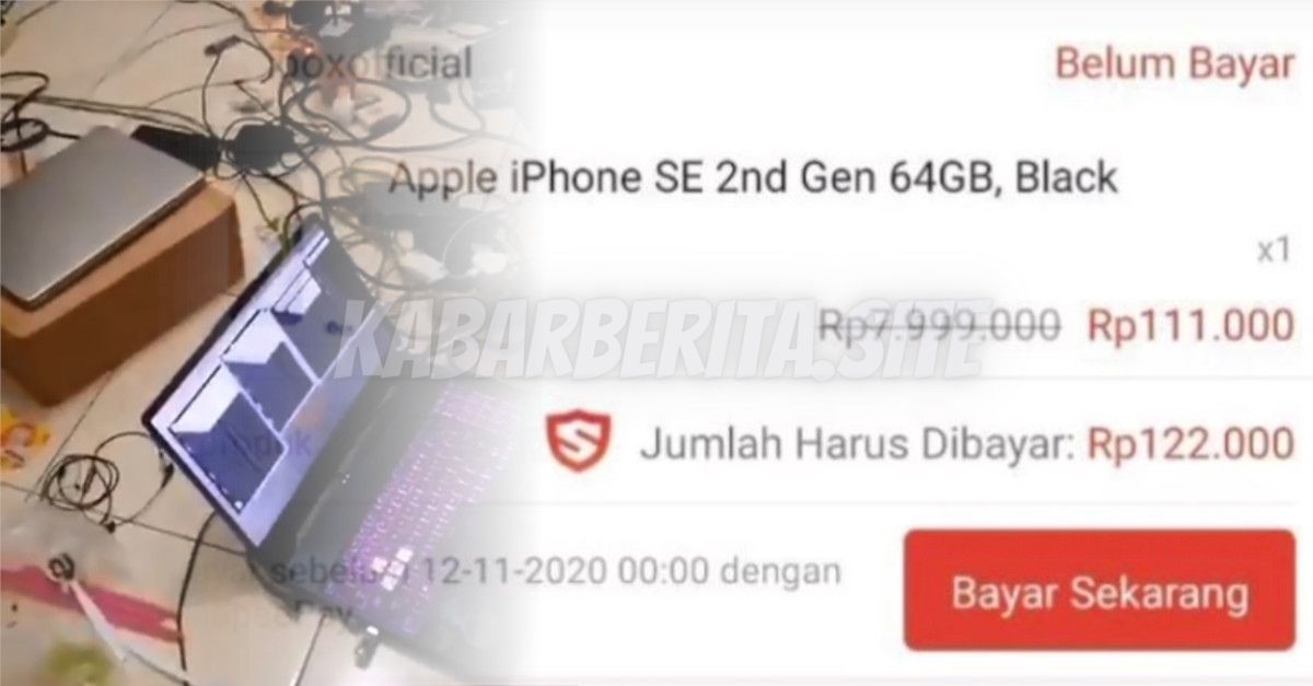 Diduga Iphone SE Diborong Segelintir Pemuda Saat Promo 11.11